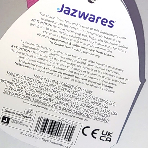 COSIMO 🍄 Mushroom Bat Legendary Collection Original Squishmallow by Kelly Toy - Picture 7 of 8